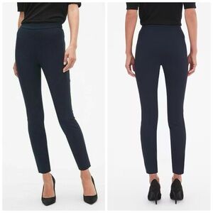 Banana Republic Devon velvet legging in navy - 6P nwt